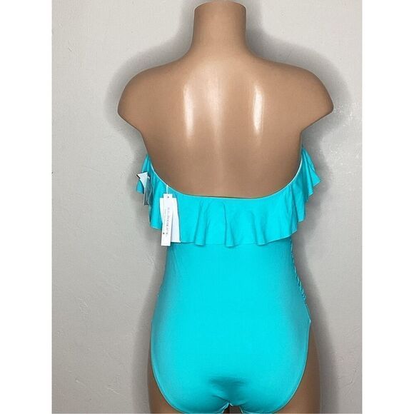 New. Bleu Rod Beattie ruffle one piece. Size 20W. Retails $125 - Picture 7 of 12